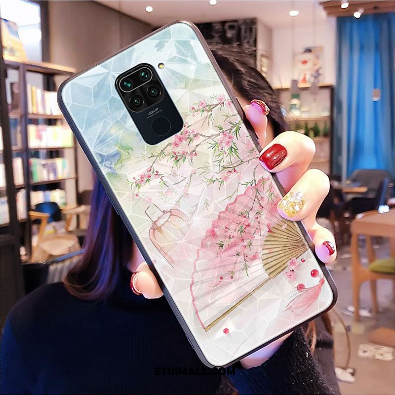 Etui Redmi Note 9 Zielony Sztuka Mały Czerwony Wzór Obudowa Sprzedam