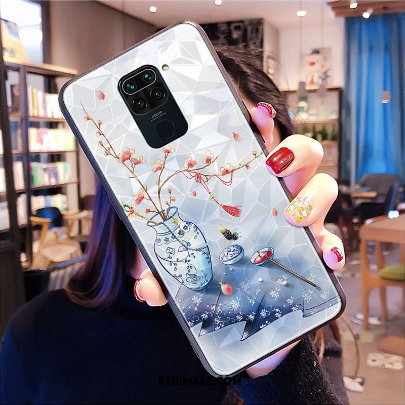 Etui Redmi Note 9 Zielony Sztuka Mały Czerwony Wzór Obudowa Sprzedam