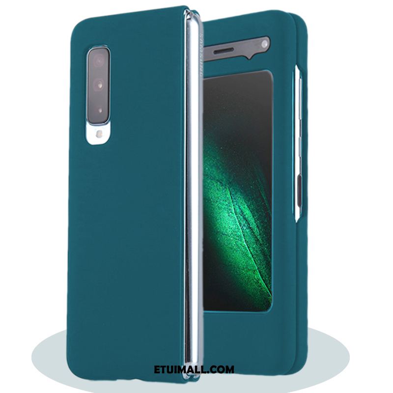 Etui Samsung Fold Nubuku Składać Purpurowy Telefon Komórkowy All Inclusive Futerał Online