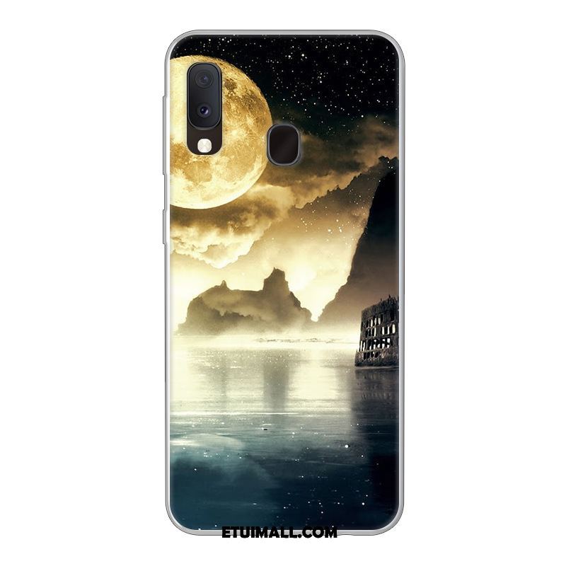 Etui Samsung Galaxy A20e Miękki Ochraniacz Biały Telefon Komórkowy Gwiazda Obudowa Tanie
