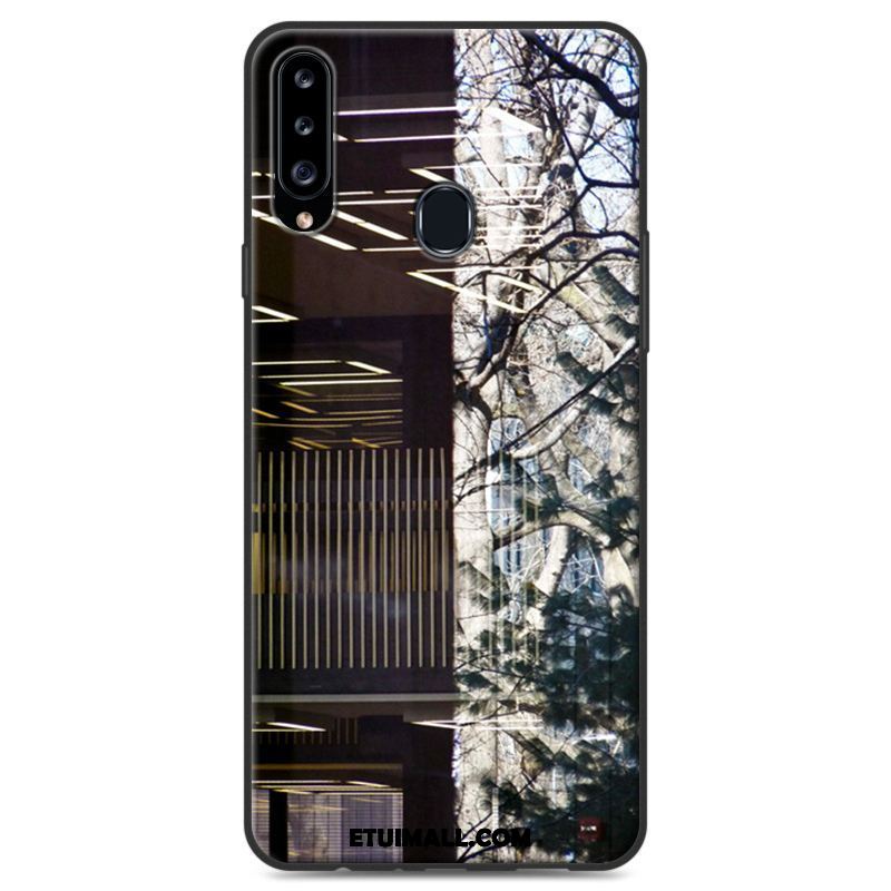 Etui Samsung Galaxy A20s Anti-fall Kolor Ochraniacz Nubuku Miękki Obudowa Sklep