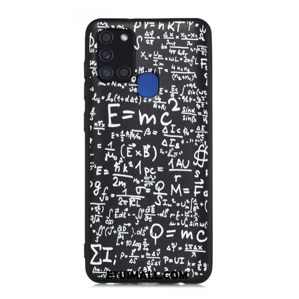 Etui Samsung Galaxy A21s Czarny All Inclusive Gwiazda Anti-fall Nubuku Obudowa Na Sprzedaż