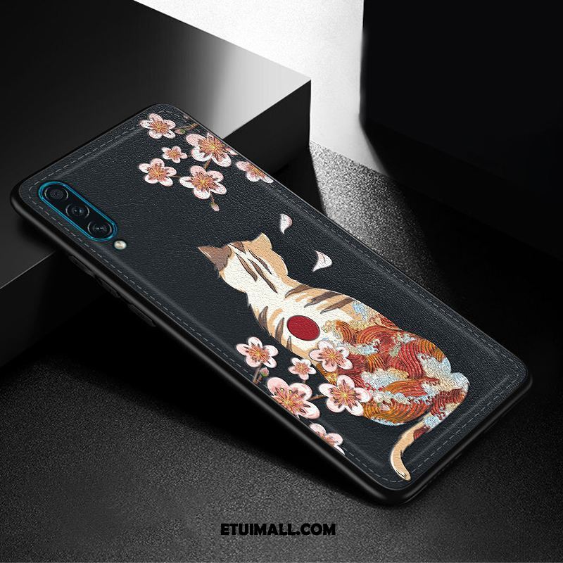 Etui Samsung Galaxy A30s Moda Relief Anti-fall Chiński Styl Skóra Futerał Sprzedam