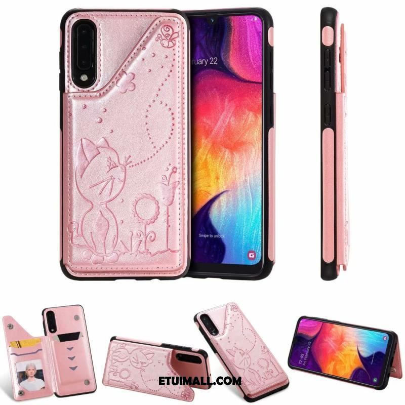 Etui Samsung Galaxy A30s Telefon Komórkowy Szary Gwiazda Anti-fall Kotek Pokrowce Sprzedam