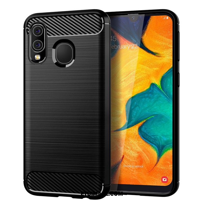 Etui Samsung Galaxy A40 Gwiazda Jedwab Miękki Silikonowe Niebieski Pokrowce Kup