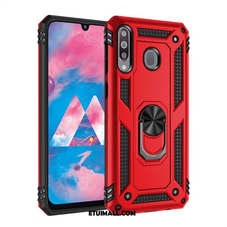 Etui Samsung Galaxy A40s Srebro Magnetyzm Trudno Wspornik Gwiazda Futerał Dyskont