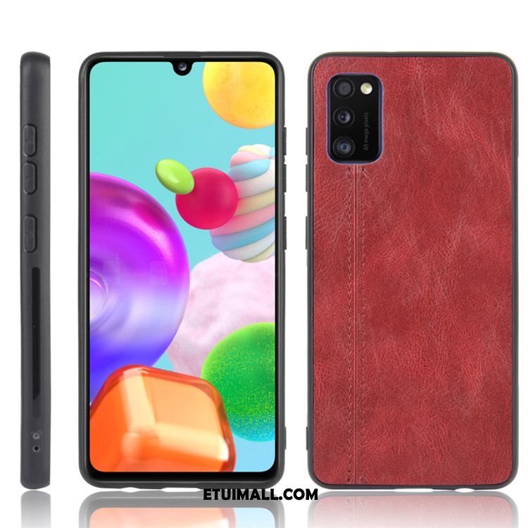 Etui Samsung Galaxy A41 Trudno Czarny Gwiazda Ochraniacz Tendencja Futerał Dyskont