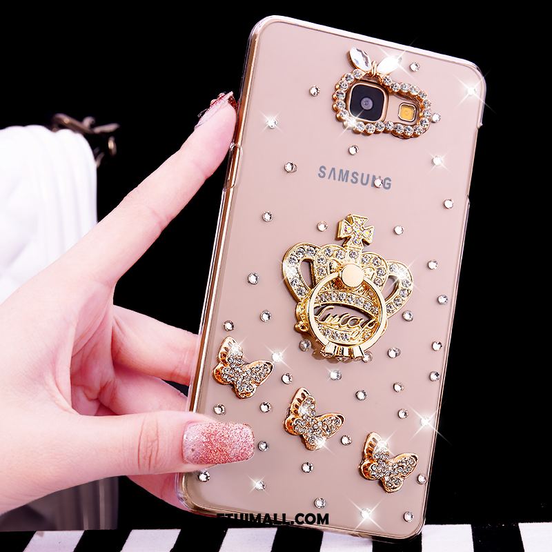 Etui Samsung Galaxy A5 2016 Przezroczysty Rhinestone Ring Gwiazda Ochraniacz Obudowa Oferta