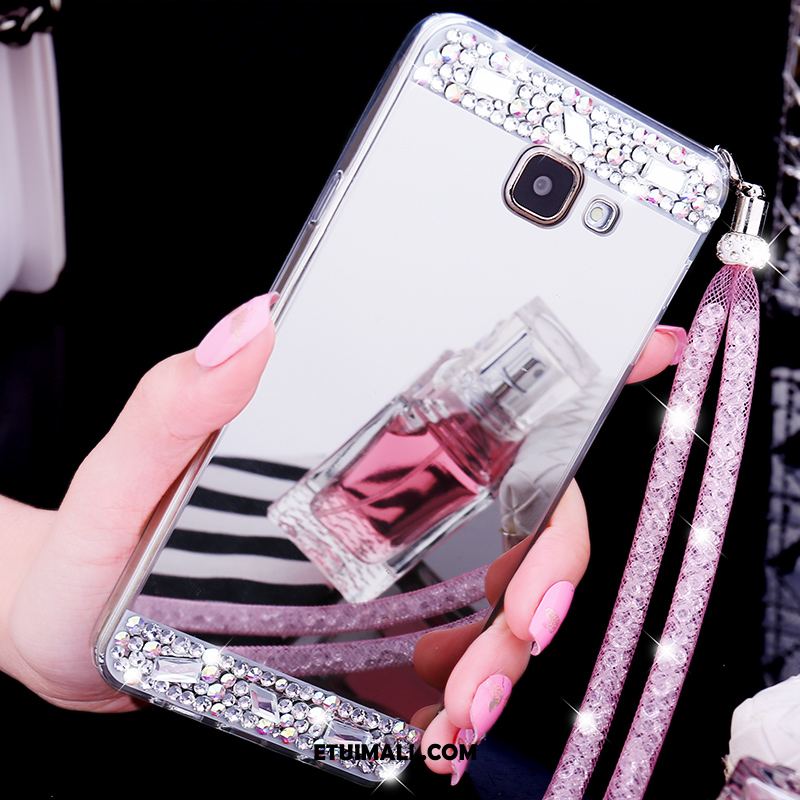 Etui Samsung Galaxy A5 2016 Różowe Złoto Kolor Telefon Komórkowy Miękki Klejnoty Futerał Sklep
