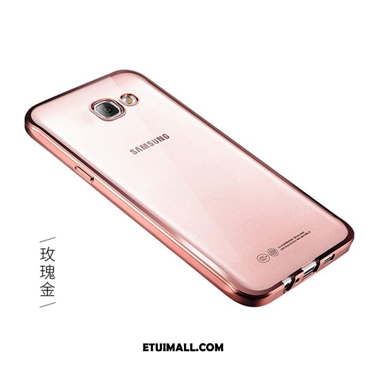 Etui Samsung Galaxy A5 2017 Anti-fall Miękki Złoto Telefon Komórkowy All Inclusive Pokrowce Dyskont