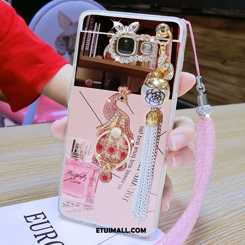 Etui Samsung Galaxy A5 2017 Telefon Komórkowy Ring Gwiazda Rhinestone Pawie Pokrowce Sprzedam