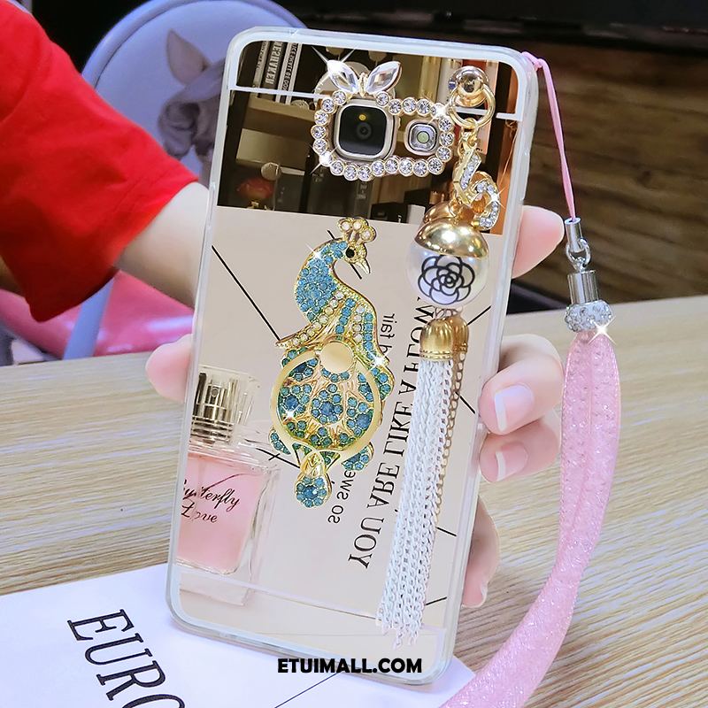 Etui Samsung Galaxy A5 2017 Telefon Komórkowy Ring Gwiazda Rhinestone Pawie Pokrowce Sprzedam