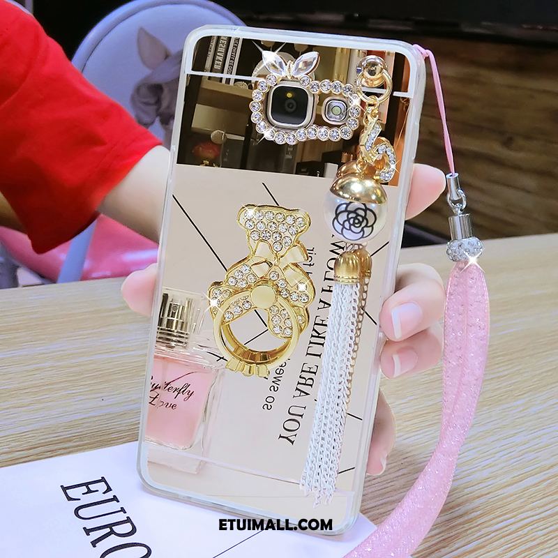 Etui Samsung Galaxy A5 2017 Telefon Komórkowy Ring Gwiazda Rhinestone Pawie Pokrowce Sprzedam