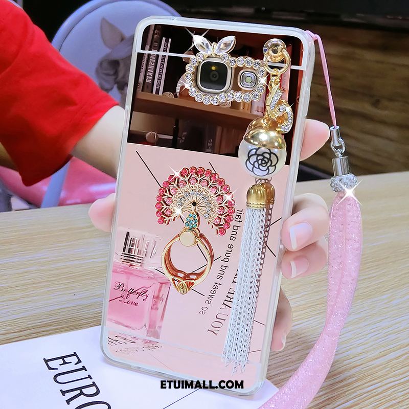 Etui Samsung Galaxy A5 2017 Telefon Komórkowy Ring Gwiazda Rhinestone Pawie Pokrowce Sprzedam