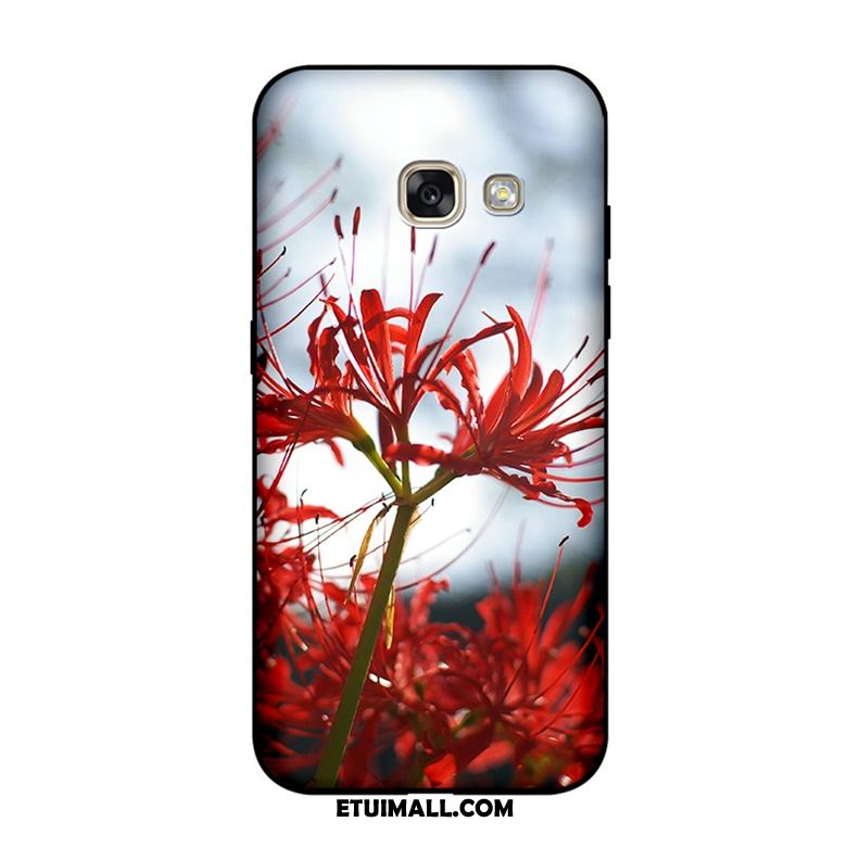 Etui Samsung Galaxy A5 2017 Świeży Chiński Styl Gwiazda Czarny Kwiaty Futerał Kupię