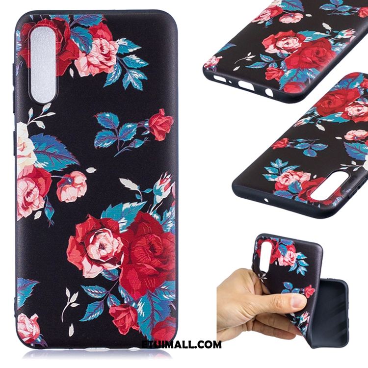 Etui Samsung Galaxy A50 Niebieski Silikonowe Anti-fall All Inclusive Gwiazda Pokrowce Sklep