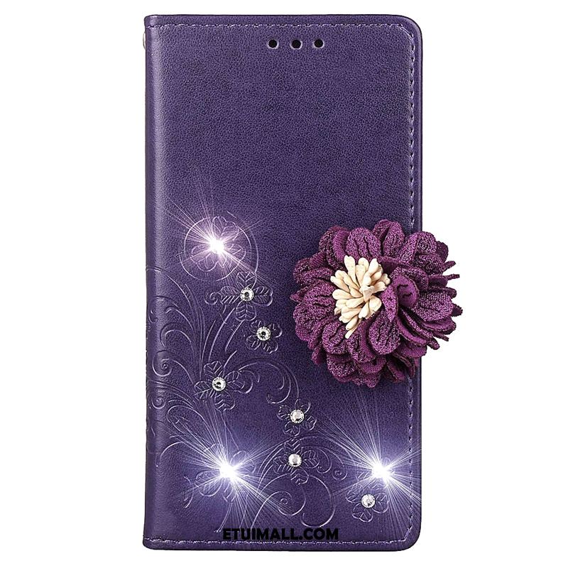 Etui Samsung Galaxy A50 Purpurowy Miękki All Inclusive Ochraniacz Skórzany Futerał Pokrowce Tanie