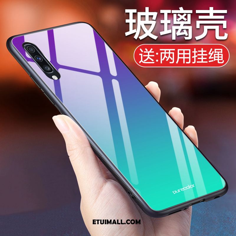 Etui Samsung Galaxy A50 Szkło Gradient Ochraniacz Kreatywne Miękki Obudowa Na Sprzedaż