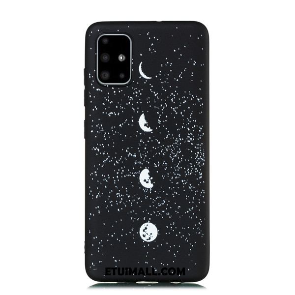 Etui Samsung Galaxy A51 Anti-fall Czarny All Inclusive Gwiazda Wiszące Ozdoby Pokrowce Na Sprzedaż