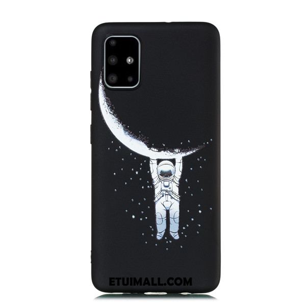 Etui Samsung Galaxy A51 Anti-fall Czarny All Inclusive Gwiazda Wiszące Ozdoby Pokrowce Na Sprzedaż