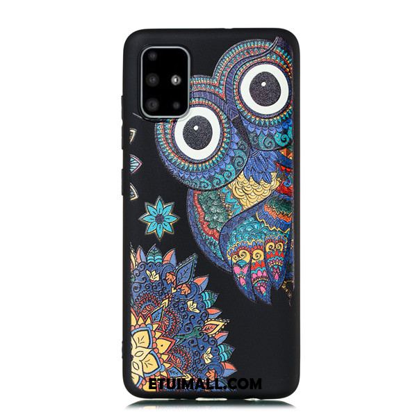 Etui Samsung Galaxy A51 Anti-fall Czarny All Inclusive Gwiazda Wiszące Ozdoby Pokrowce Na Sprzedaż