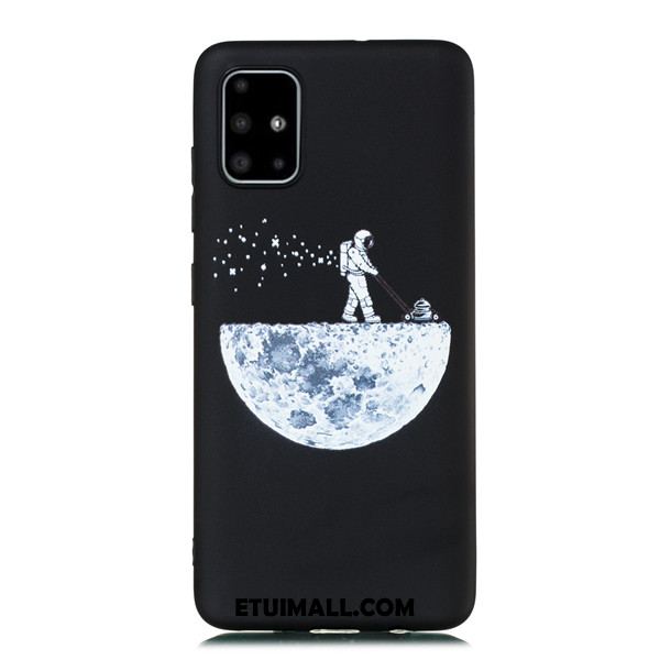 Etui Samsung Galaxy A51 Anti-fall Czarny All Inclusive Gwiazda Wiszące Ozdoby Pokrowce Na Sprzedaż