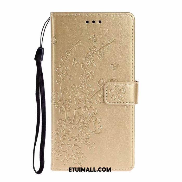 Etui Samsung Galaxy A51 Purpurowy Relief Telefon Komórkowy Gwiazda Kwiat Śliwy Futerał Online