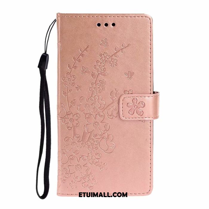 Etui Samsung Galaxy A51 Purpurowy Relief Telefon Komórkowy Gwiazda Kwiat Śliwy Futerał Online