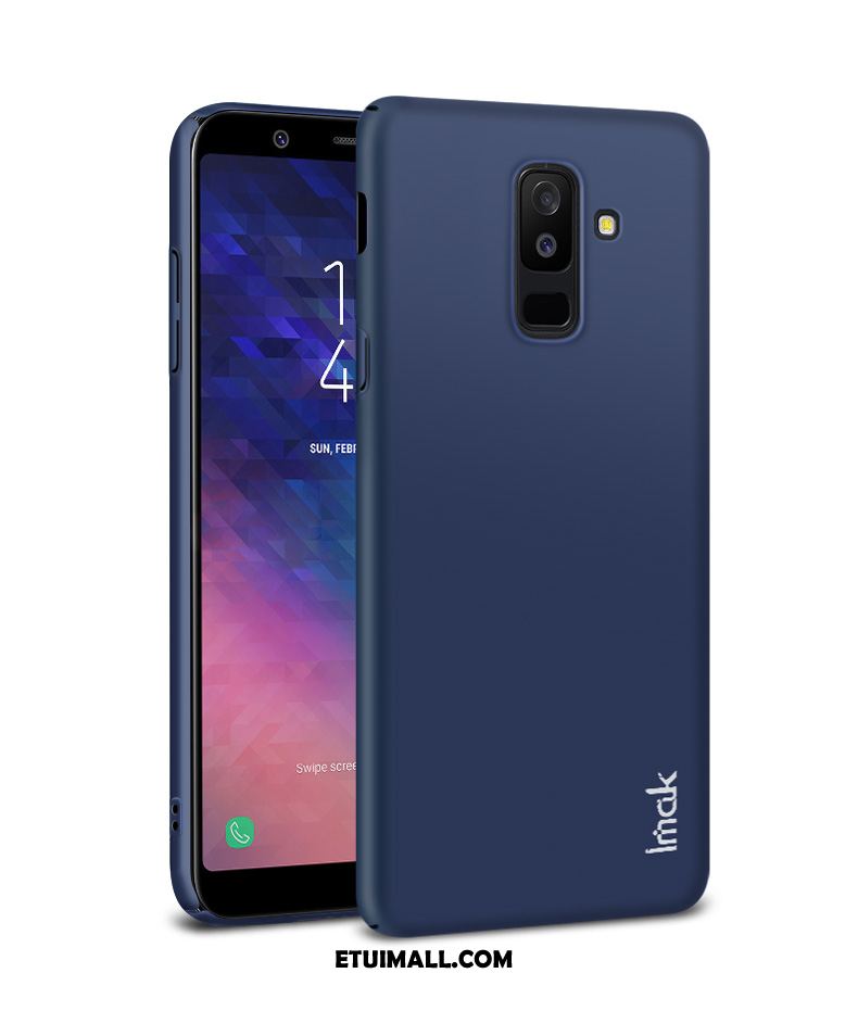 Etui Samsung Galaxy A6 Nubuku Denim Przezroczysty Kolor Czerwony Futerał Online