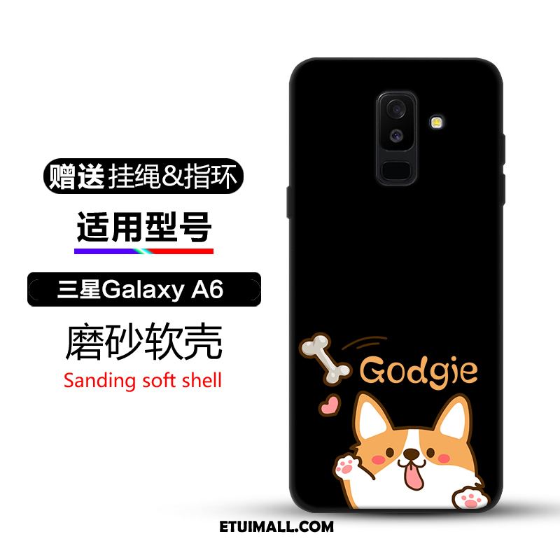 Etui Samsung Galaxy A6+ Ochraniacz Gwiazda Anti-fall Tendencja Czarny Obudowa Tanie