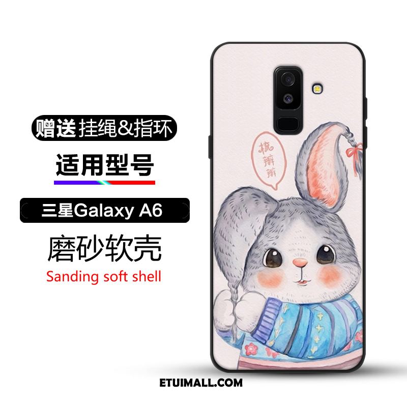 Etui Samsung Galaxy A6+ Ochraniacz Gwiazda Anti-fall Tendencja Czarny Obudowa Tanie