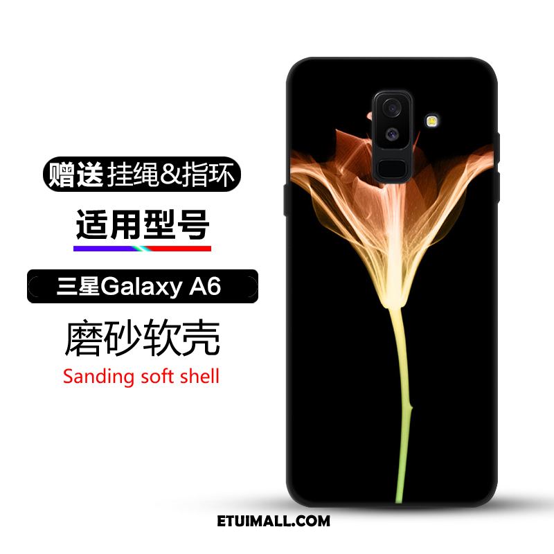 Etui Samsung Galaxy A6+ Ochraniacz Gwiazda Anti-fall Tendencja Czarny Obudowa Tanie