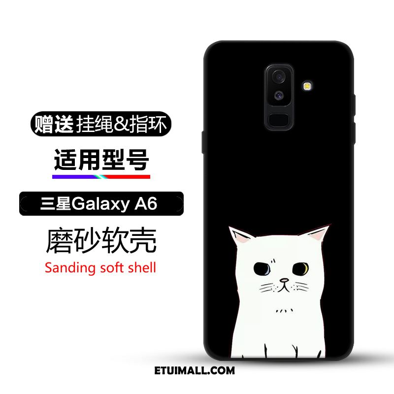 Etui Samsung Galaxy A6+ Ochraniacz Gwiazda Anti-fall Tendencja Czarny Obudowa Tanie