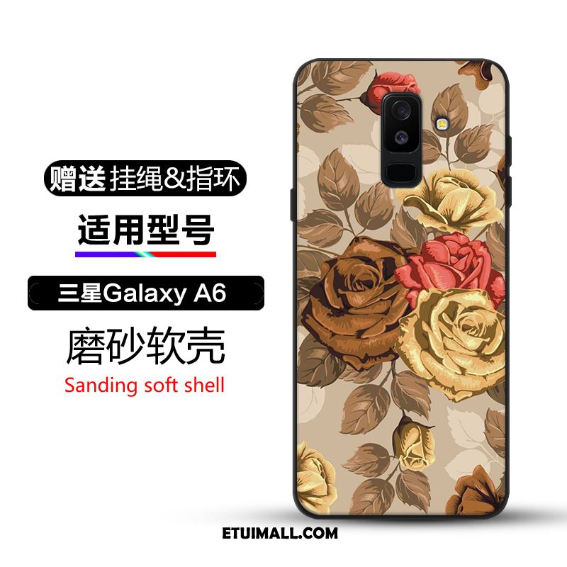 Etui Samsung Galaxy A6 Piękny Niebieski Gwiazda Ochraniacz Telefon Komórkowy Futerał Tanie