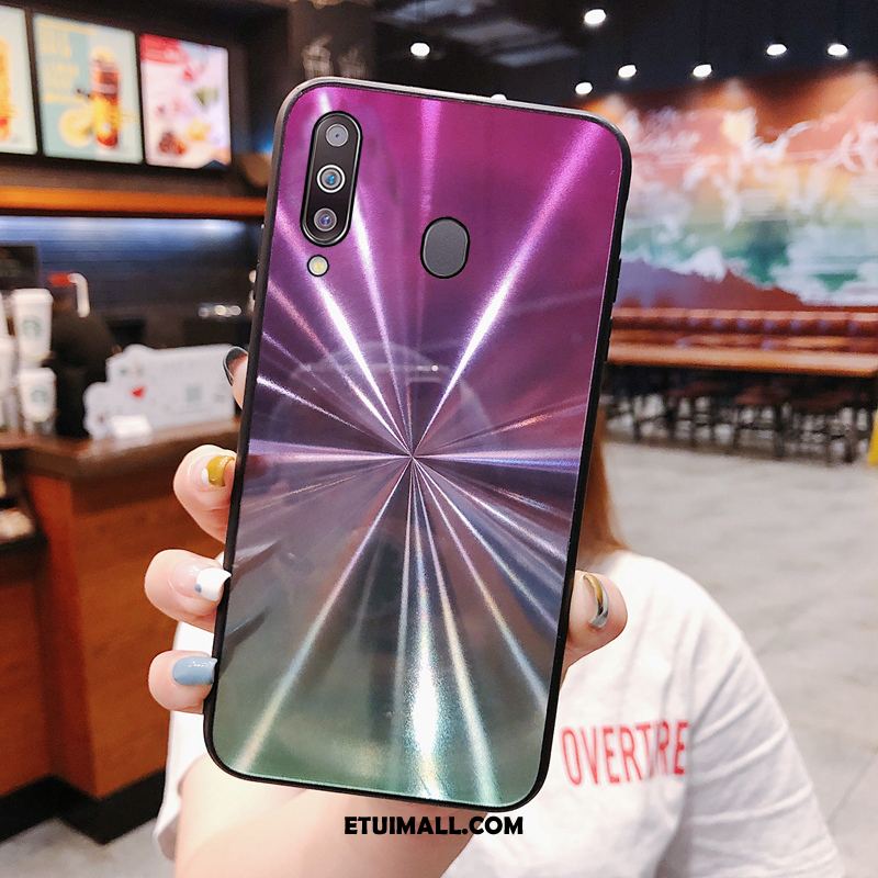 Etui Samsung Galaxy A60 Czerwony Netto Purpurowy Silikonowe Gwiazda Telefon Komórkowy Futerał Tanie