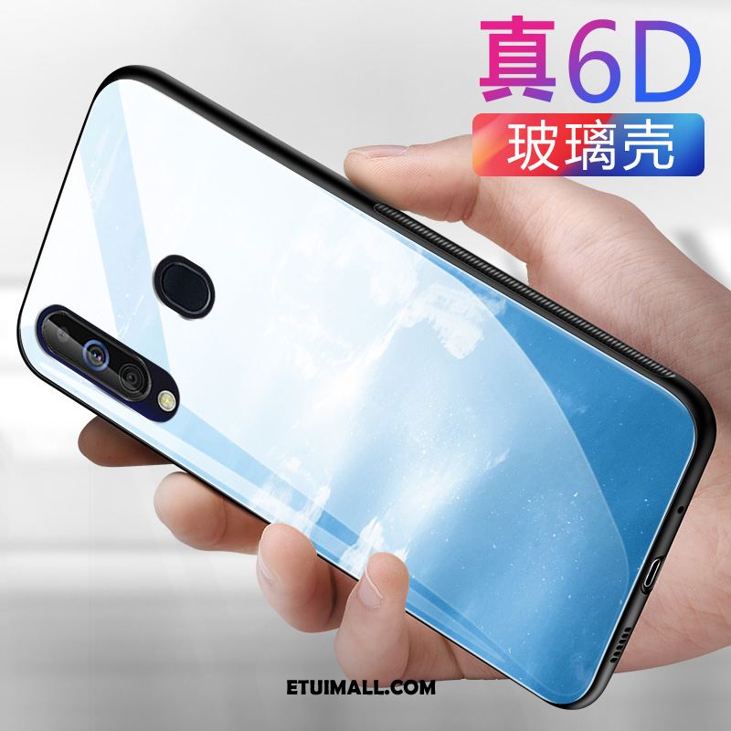 Etui Samsung Galaxy A60 Gwiazda Lustro Czyste Niebieski Proste Pokrowce Sklep