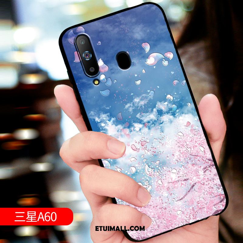 Etui Samsung Galaxy A60 Telefon Komórkowy Dostosowane Czerwony Ochraniacz Gwiazda Pokrowce Sklep