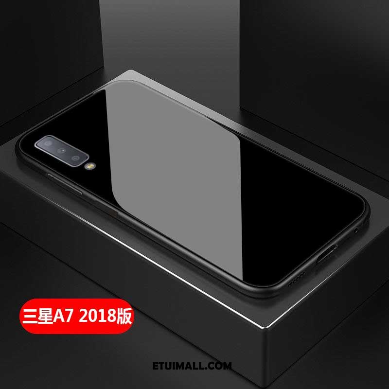Etui Samsung Galaxy A7 2018 All Inclusive Czerwony Trudno Jednolity Kolor Gwiazda Futerał Tanie
