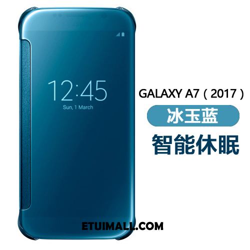 Etui Samsung Galaxy A7 2018 Gwiazda Lustro Spoczynek Złoto Telefon Komórkowy Pokrowce Sprzedam