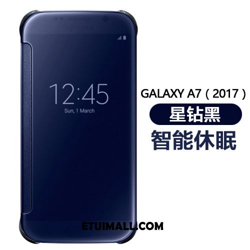 Etui Samsung Galaxy A7 2018 Gwiazda Lustro Spoczynek Złoto Telefon Komórkowy Pokrowce Sprzedam