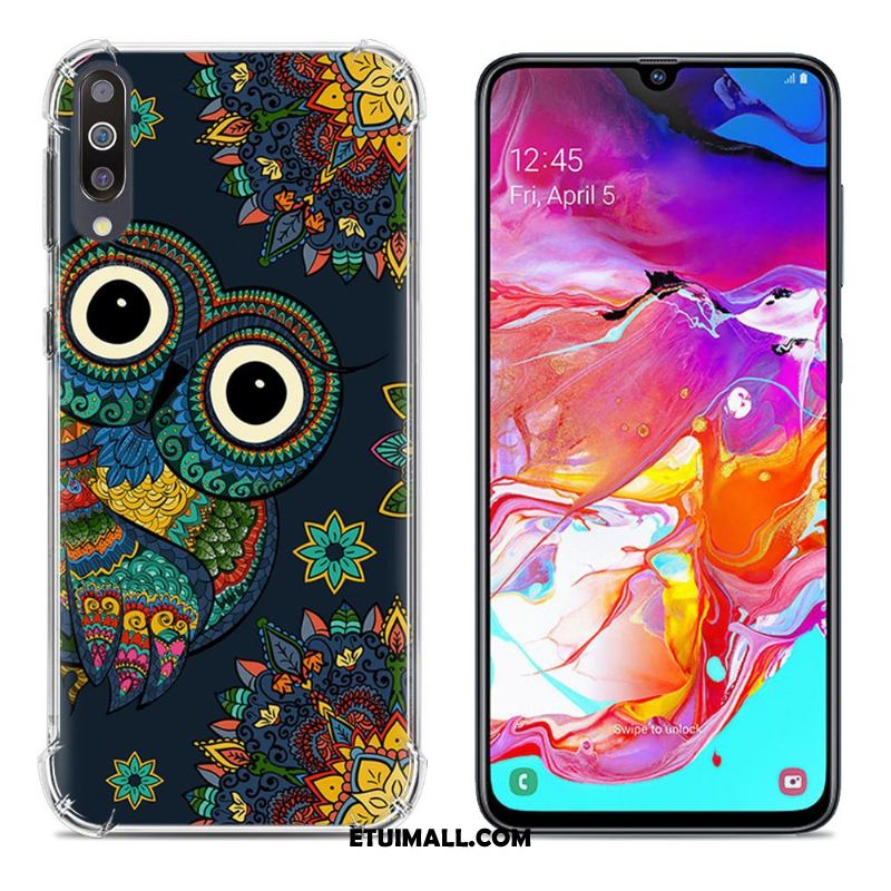 Etui Samsung Galaxy A70 Anti-fall Gwiazda Kreatywne Balon Miękki Pokrowce Tanie