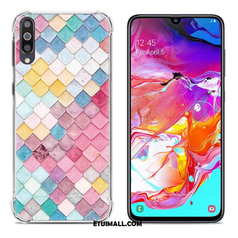 Etui Samsung Galaxy A70 Anti-fall Gwiazda Kreatywne Balon Miękki Pokrowce Tanie