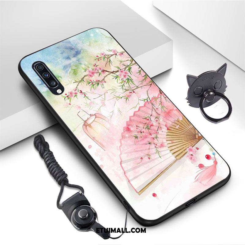 Etui Samsung Galaxy A70 Telefon Komórkowy Anti-fall Żółty All Inclusive Wiatr Pokrowce Tanie