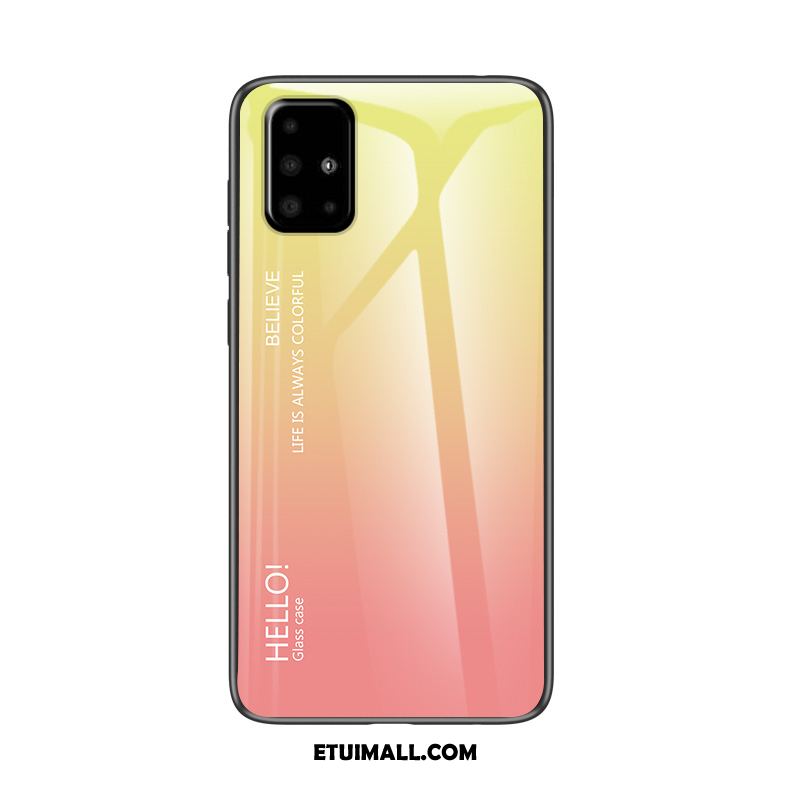 Etui Samsung Galaxy A71 All Inclusive Czerwony Netto Gradient Nowy Szkło Hartowane Pokrowce Sklep