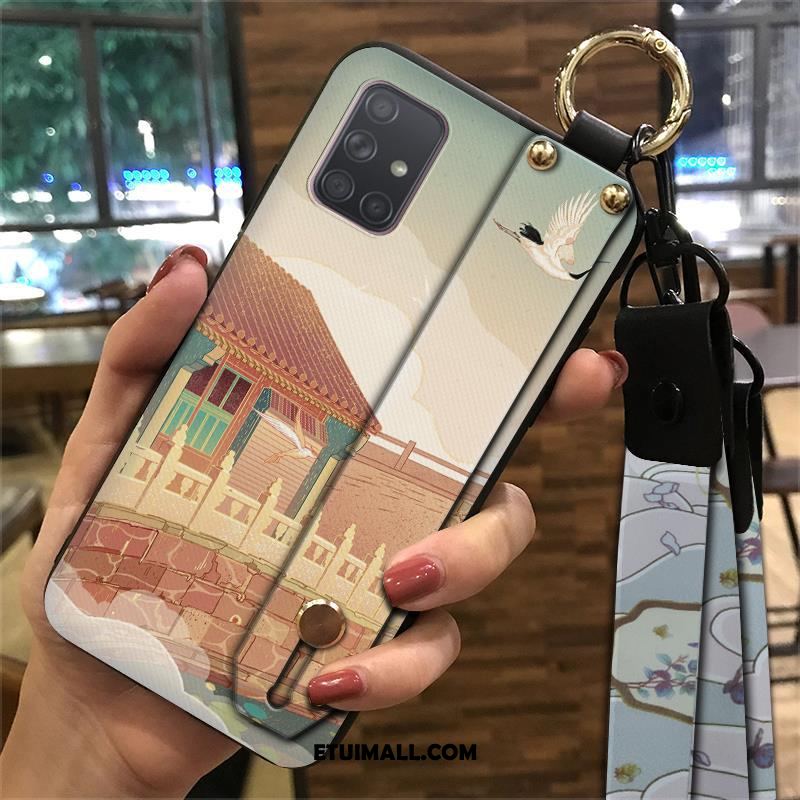 Etui Samsung Galaxy A71 Miękki Telefon Komórkowy Ochraniacz Pałac Chiński Styl Pokrowce Tanie