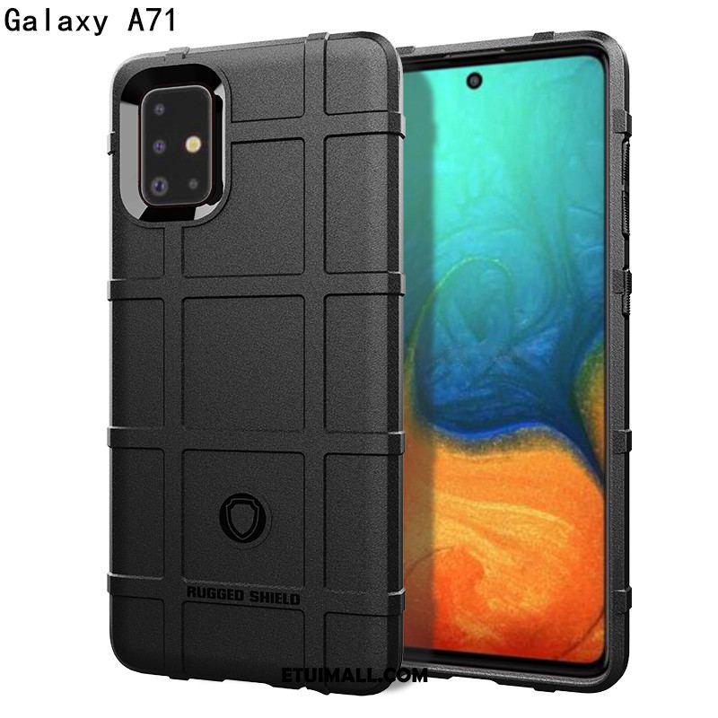 Etui Samsung Galaxy A71 Miękki Wysoki Koniec Trzy Mechanizmy Obronne Silikonowe All Inclusive Obudowa Sklep