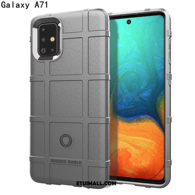 Etui Samsung Galaxy A71 Miękki Wysoki Koniec Trzy Mechanizmy Obronne Silikonowe All Inclusive Obudowa Sklep