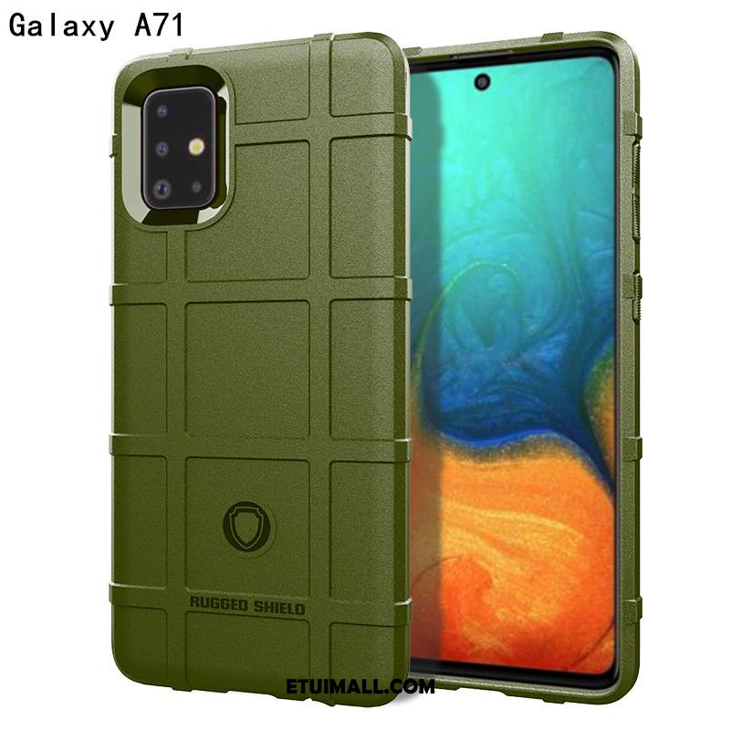 Etui Samsung Galaxy A71 Miękki Wysoki Koniec Trzy Mechanizmy Obronne Silikonowe All Inclusive Obudowa Sklep