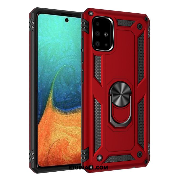 Etui Samsung Galaxy A71 Pancerz Europa Gwiazda Wspornik Srebro Obudowa Oferta