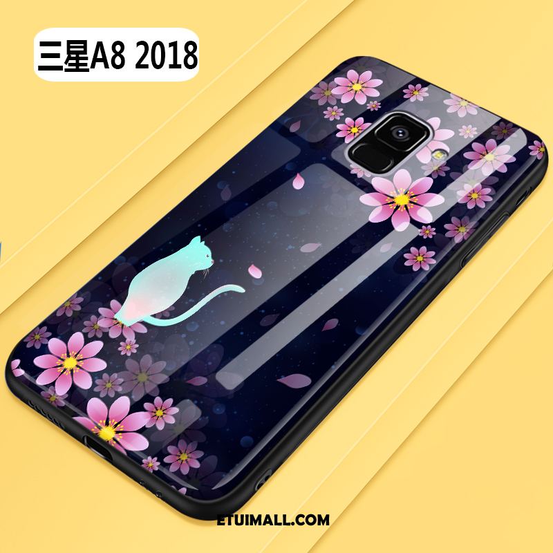 Etui Samsung Galaxy A8 2018 Anti-fall Purpurowy Telefon Komórkowy Gwiazda Ochraniacz Pokrowce Sprzedam